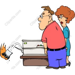 Kitchen Chaos: Humorous Couple