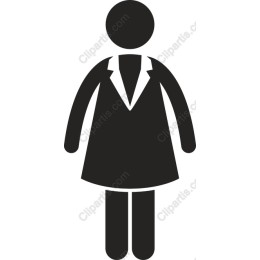 Stylish Female in Dress and Coat