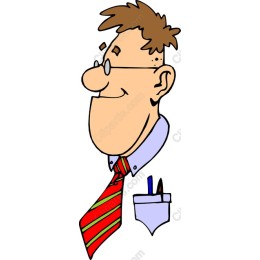Quirky Office Character