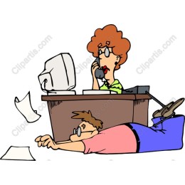 Office Humor - Stressful Work Scene