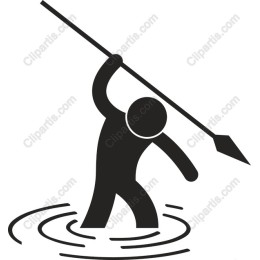 Fisherman with Spear