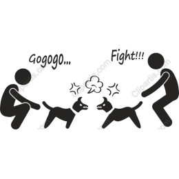 Playful Dog Fight