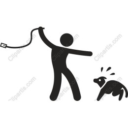Dynamic of Person with Dog