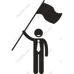 Joyful Flag Waving