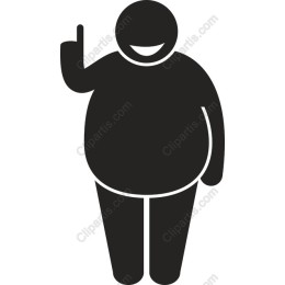 Cheerful Character with Gesture