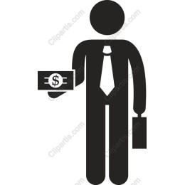 Businessman with Cash