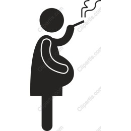 Smoking During Pregnancy - Awareness Icon