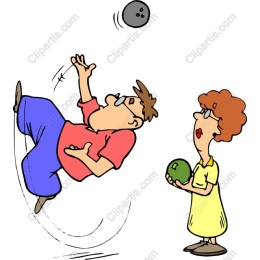 Playful Bowling Shenanigans