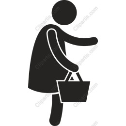 Elegant Female Shopping