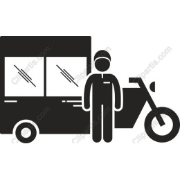 Street Food Cart Vendor