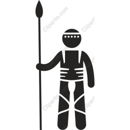 Warrior Spear Holder