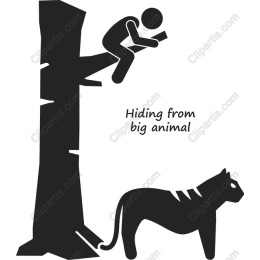 Hiding from Big Animal