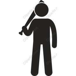 Stylish Sports Figure with Bat