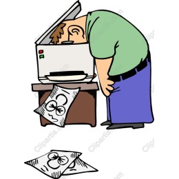 Frustrated Office Worker