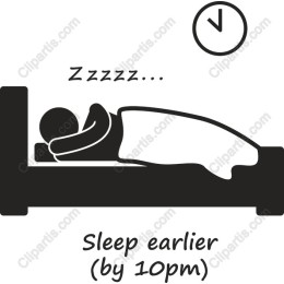 Sleep Earlier: for Wellness