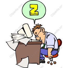Sleepless at Work - Humorous Office