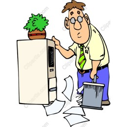 Quirky Office Worker