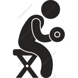 Dynamic Fitness - Weightlifting Clipart