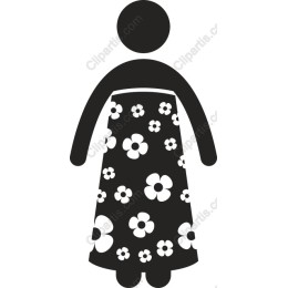 Flower Pattern Lady