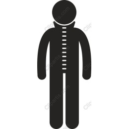 Minimalist Black of a Person