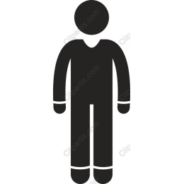 Minimalist of a Standing Person