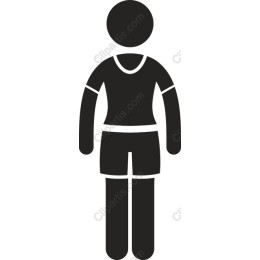 Minimalist Sports Figure