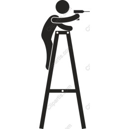 Handyman on Ladder