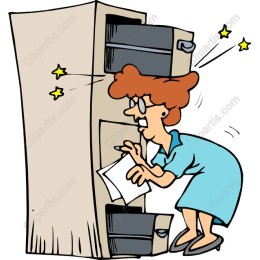 Busy Office Lady