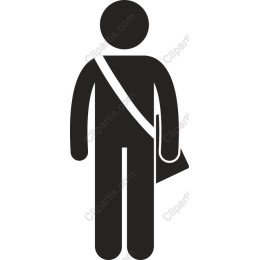  Icon of a Person Carrying a Bag
