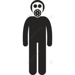 Gas Mask Character