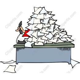 Paper Mountain Office Stacker