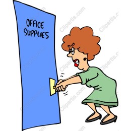 Office Supplies Cartoon