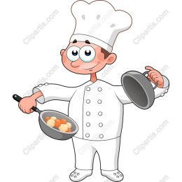 Playful Cartoon Chef