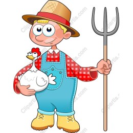 Country Farmer Clipart