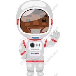 Cheerful Astronaut