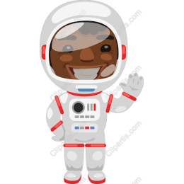 Cheerful Astronaut