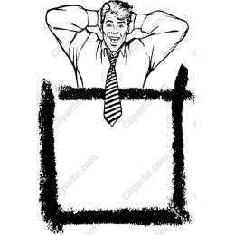 Celebratory Businessman