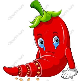Playful Cartoon Chili Pepper