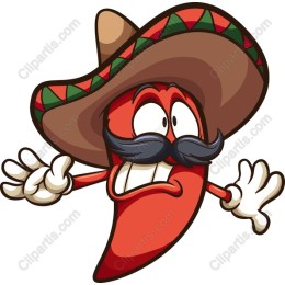 Charming Chili Pepper Mascot