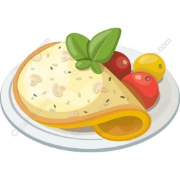 Vibrant Omelette