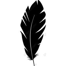 Black Feather - Minimalist