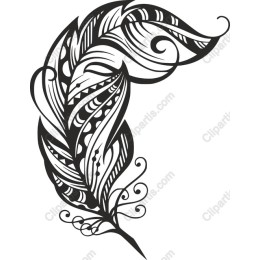 Ornate Feather