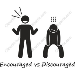 Encouraged vs Discouraged Emotion
