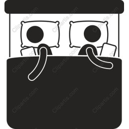 Cozy Couple in Bed