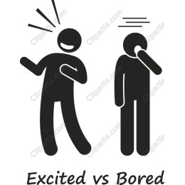 Excited vs. Bored Set