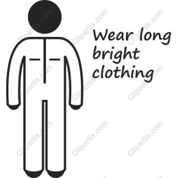 Wear Long Bright Clothing