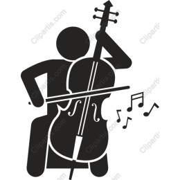 Musician Playing Cello