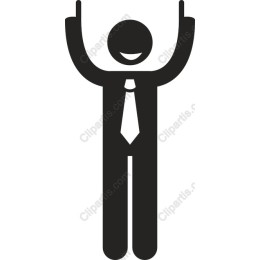 Celebratory Stick Figure