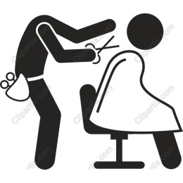 Hairstylist Cutting Hair