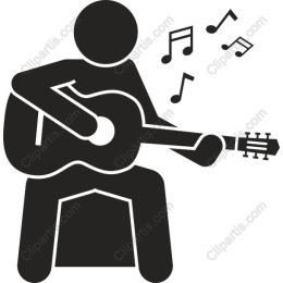 Guitar Playing Musician